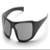 Pyramex Safety Goliath Reading Glasses, Black Frame, Gray Polarized Lenses view 1