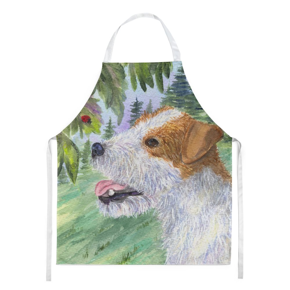 Caroline's Treasures SS8211 Apron, Jack Russell Terrier, Large, Multicolor
