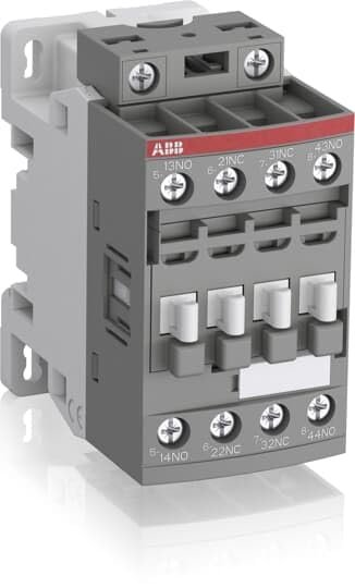ABB Entrelec NFZ40E auxiliary contactor, A-frctlp, 48–130 V AC/DC