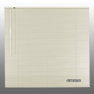 Aluminum Blind Roller Shade 225 x 220 cm, Cream, Left-Side Control