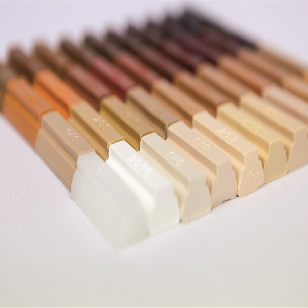 König Soft Wax Sticks #130, Wood Repair Kit, 40 x 4 cm