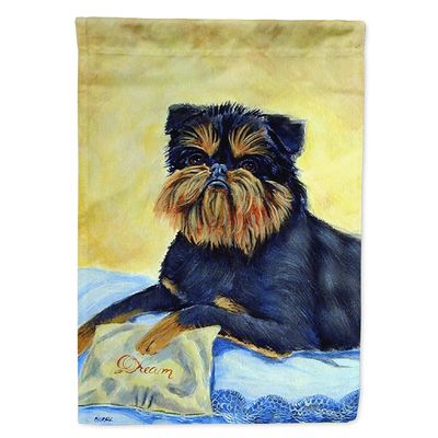 Caroline's Treasures 7146 CHF Brussels Griffon House Flag, Canvas, Large, Multicolor