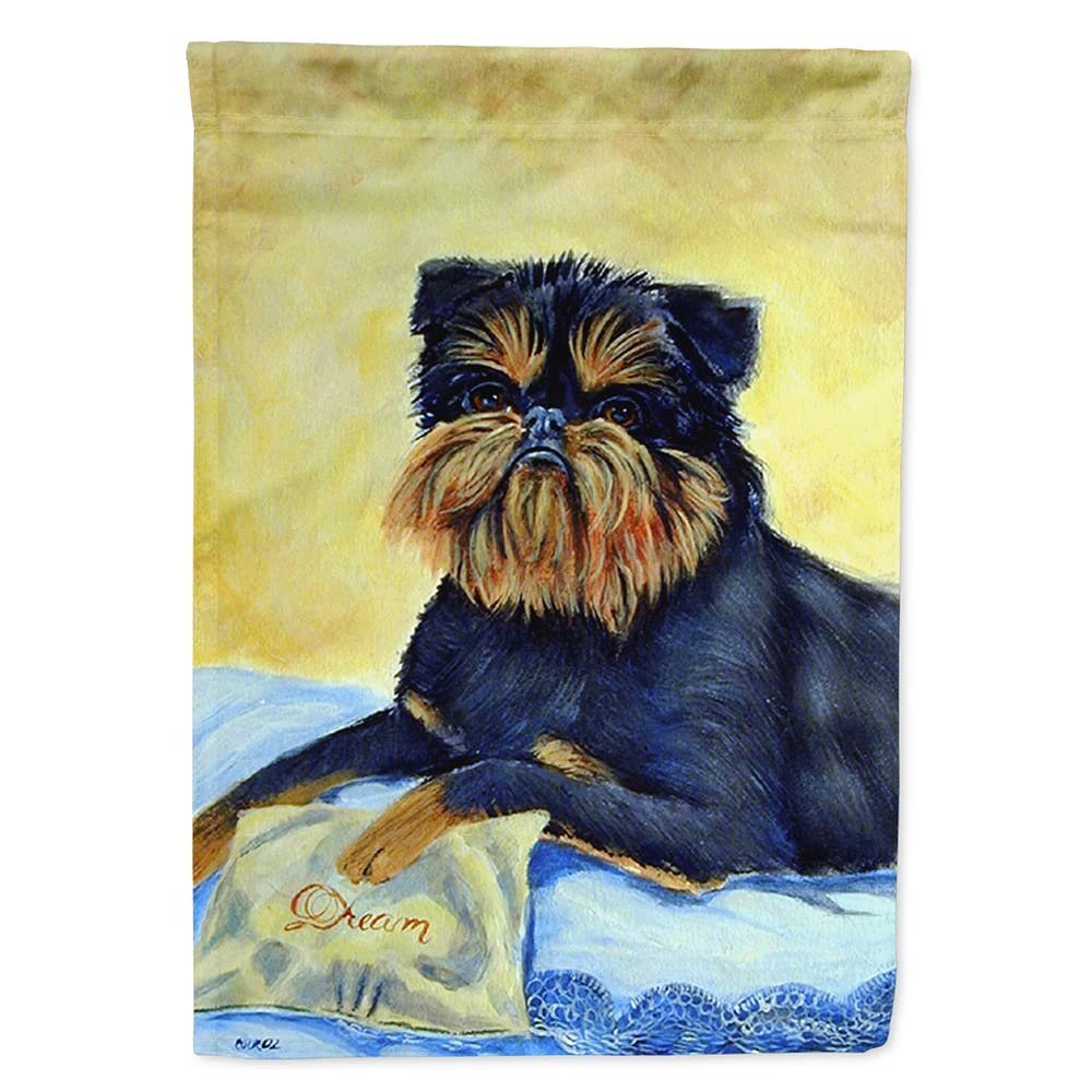 Caroline's Treasures 7146 CHF Brussels Griffon House Flag, Canvas, Large, Multicolor