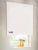 Privacy Roller Blind with Chain Control, 112 x 190 cm, White, Left Side view 1