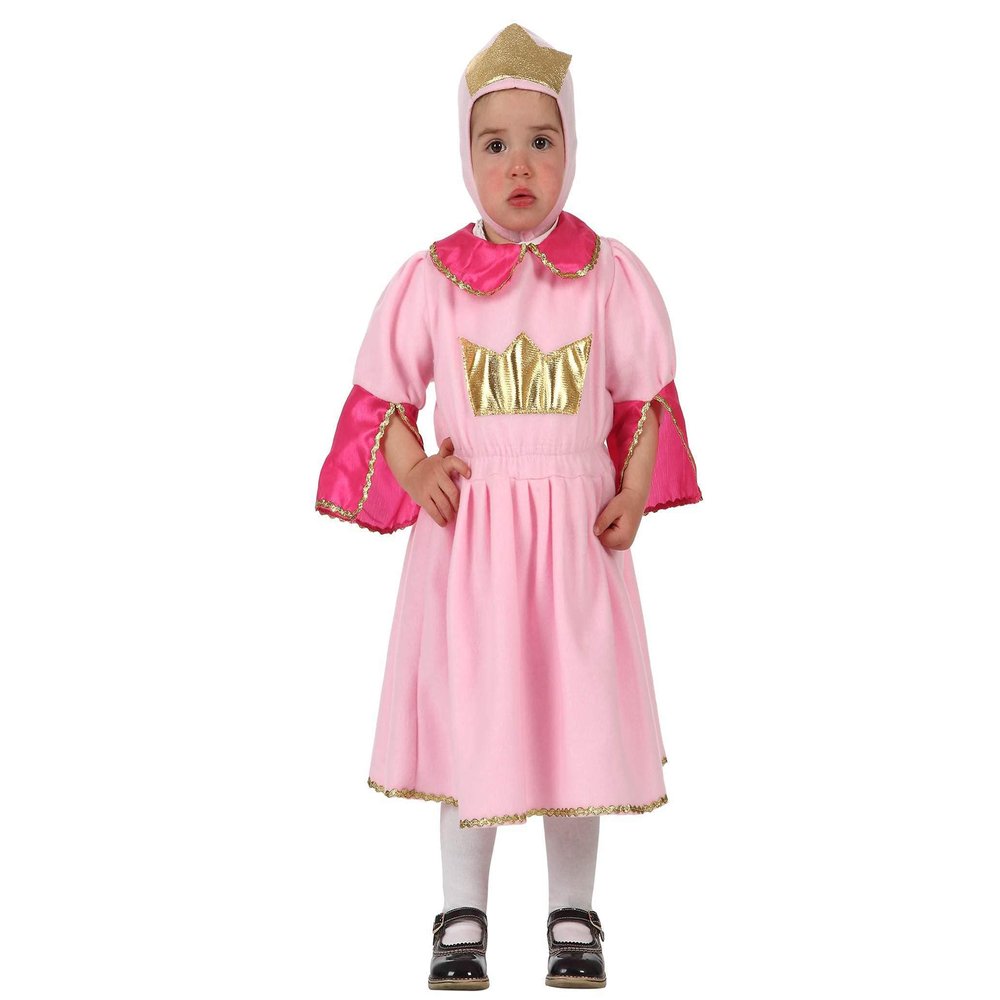 Atosa 10454 Baby Princess Costume, 0–6 Months