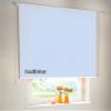 Privacy Roller Blind with Chain Control, 102 x 100 cm, Light Blue, Left-Side Control view 1