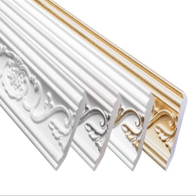 2 m Decorative Molding | EPS | Dimensionally Stable | Marbet | 53 x 88 mm | B-26 | Gold