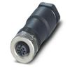 Phoenix Contact SACC M12 Circular Connector, Female, 5-Pin, Screw Mounting, Screw Connection, IP67 view 1