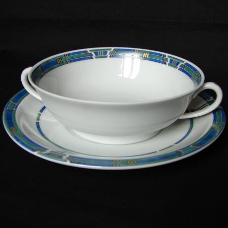 Haviland Limoges Derby Monceau Soup Cup