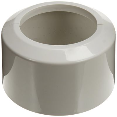 Viega 106515 No. 3821 Hinged Escutcheon, 110 mm, 90 mm Height, Manhattan PVC