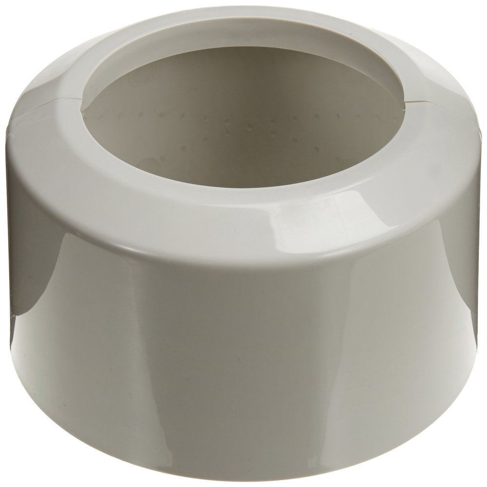 Viega 106515 No. 3821 Hinged Escutcheon, 110 mm, 90 mm Height, Manhattan PVC