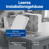 Intratec Surface-Mount Fuse Box, Gray, IP65 Distribution Box, 100 x 100 x 65 mm view 2
