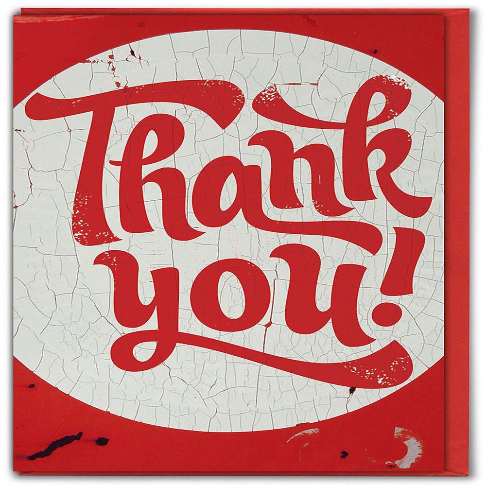 "Thank You!" Greeting Card