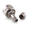 Petromax Nickel-Plated Brass Air Pump Adapter for All Geniol Kerosene Pressure Lamps view 1