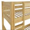 Erst-Holz Solid Pine Bunk Bed 90 x 200 cm with Roll Slats and 2 Storage Boxes view 4