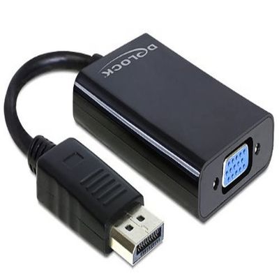 DeLOCK 65439 DisplayPort to VGA Plug Adapter (15-Pin)