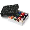 Homegames Billiard Ball Set, Spots and Stripes, 50.8 mm, for Competition (UK Size) view 2
