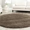 SAFAVIEH California Shag Rug for Living Room, Dining Room, or Bedroom, Mushroom, 201 x 201 cm view 1