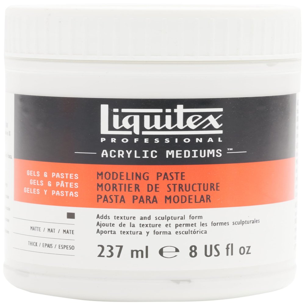 Liquitex Reeves Modeling Paste Gel Acrylic Medium - 8 Ounces