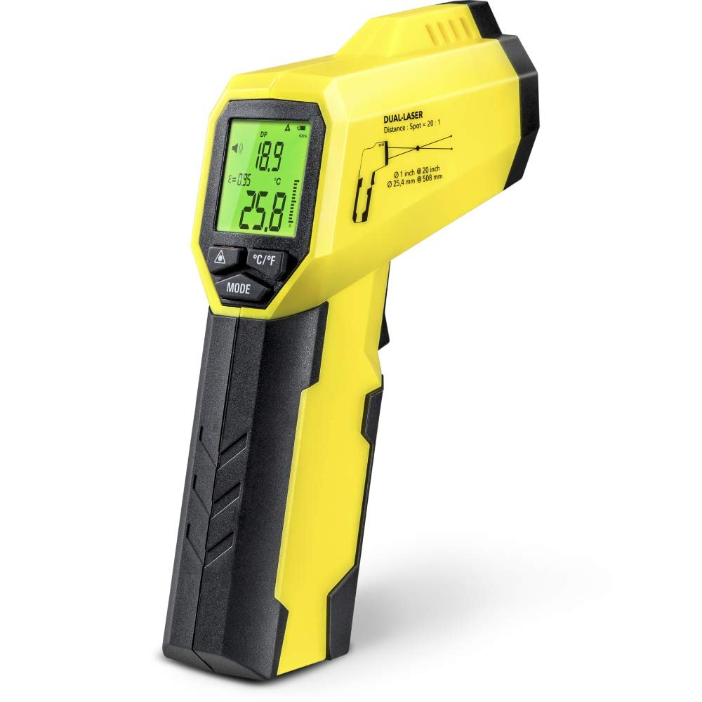 TROTEC BP25 Infrared Laser Thermometer and Dew Point Scanner