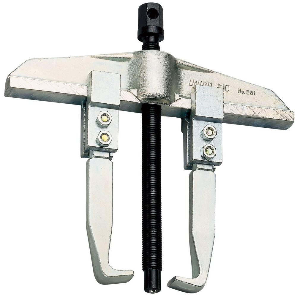 Unior 681/5 Puller with Two Reversible Sliding Arms, 400 mm
