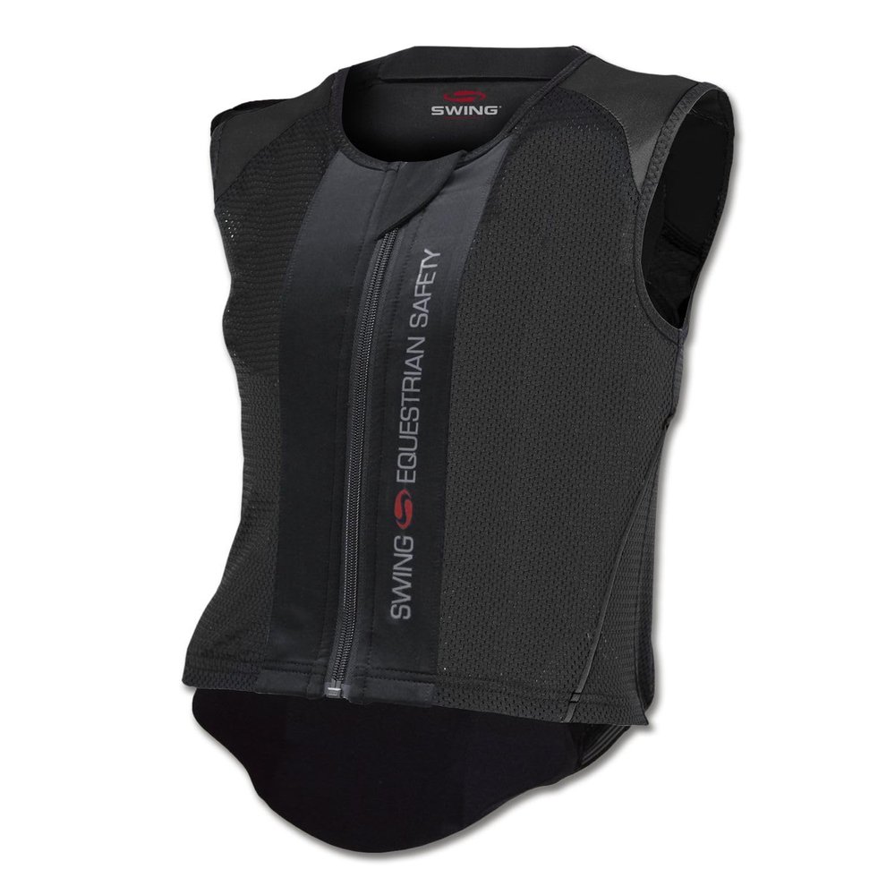 Swing P06 Back Protector, Black, Adult Size L