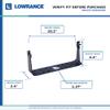 Lowrance 00011020001 Gimbal Mount for HDS-9 Touchscreen Models view 2