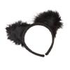 Bristol Novelty Cat Ears with Marabou on Headband view 1
