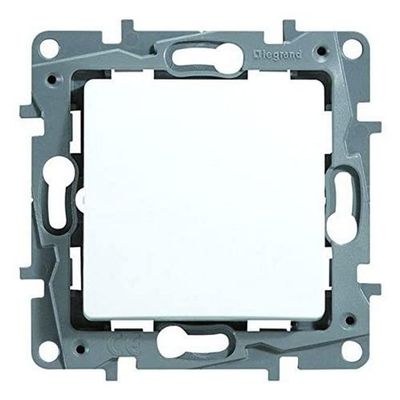 LEGRAND 664505 Niloe Push-Button Switch, Changeover, 6 A