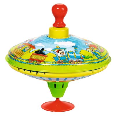 Cause 53058 – Train Spinning Top with Wooden Handle