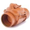 Horizontal PVC Backwater Valve for 110 mm Drain Pipes view 1
