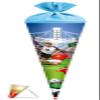 Roth Soccer School Cone, 35 cm, with Tulle Bow view 3