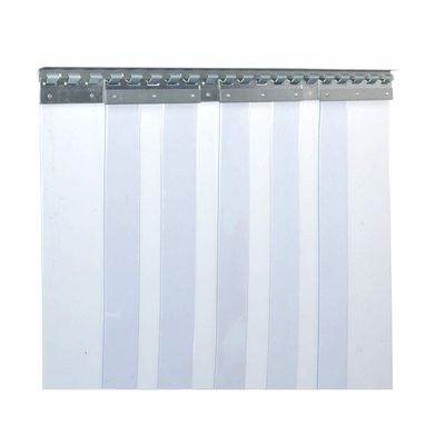 Zettl GmbH PVC Strip Curtain, 3 x 300 mm Strips, 5.00 x 2.75 m W x H