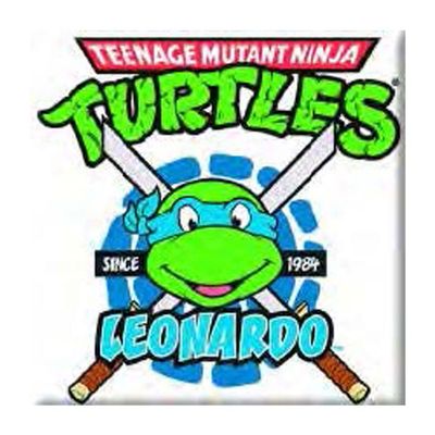 Teenage Mutant Ninja Turtles Leonardo Metal Fridge Magnet