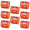 amscan Pirate Crew Gift Boxes, Pack of 8 view 1