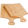 Kesper Meat Cutting Boards, 2-Pack, Bamboo: Small 35 x 16 x 0.8 cm, Large 39 x 20 x 0.8 cm view 1