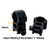 UTG Adult Riflescope SCP-U4164AOIEW, Black, One Size, SCP-U4164AOIEW view 4