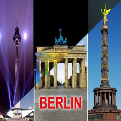 Edition Colibri 3D Lenticular Postcard Berlin by Day and Night – Flip Image