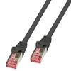 BIGtec 2 m Cat 6 Ethernet Cable, Green, S/FTP view 2