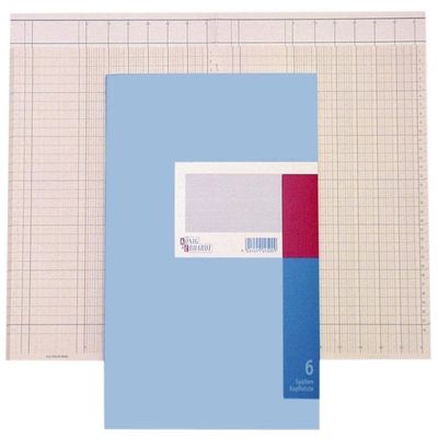 A4 Columnar Book, 40 Sheets, 16 Columns, K+E 8611661 7116K40KL