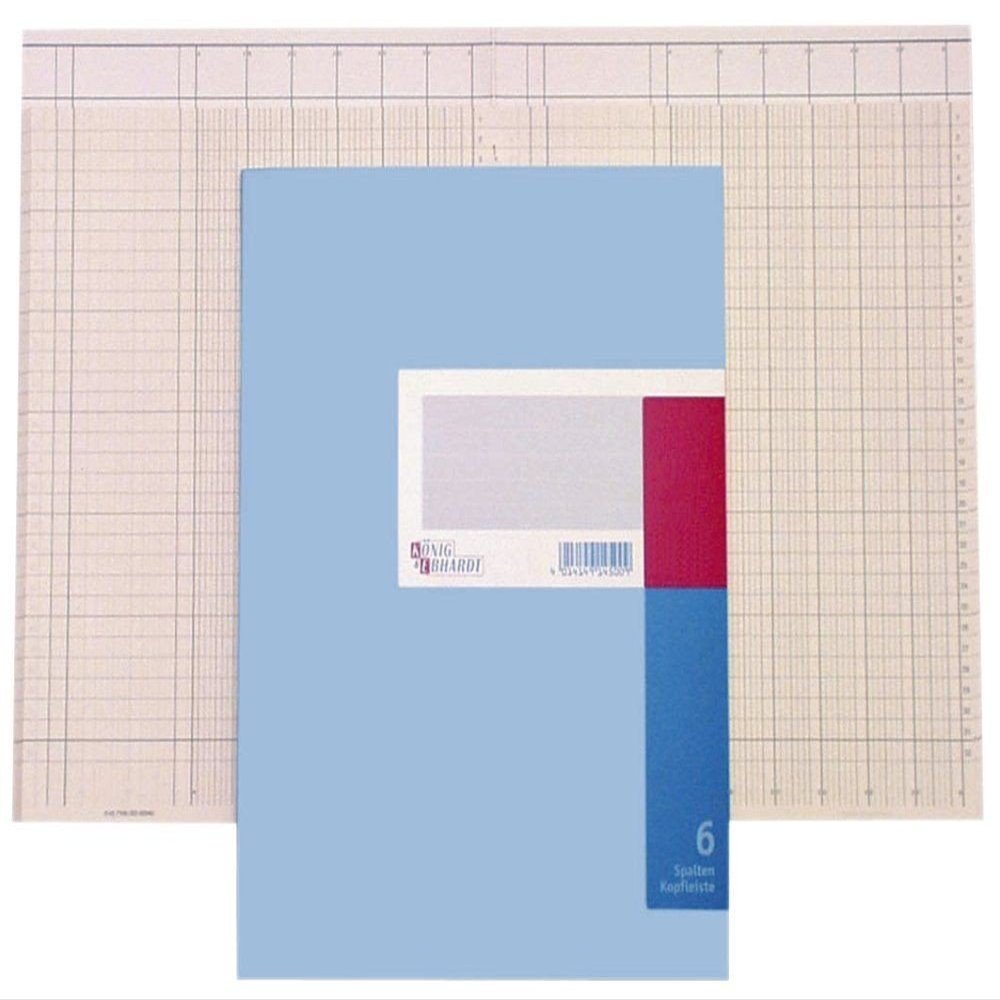 A4 Columnar Book, 40 Sheets, 16 Columns, K+E 8611661 7116K40KL