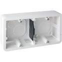 Surface-Mount Frame for 2 x 2 Horizontal Modules, Mosaic Legrand