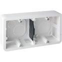 Surface-Mount Frame for 2 x 2 Horizontal Modules, Mosaic Legrand