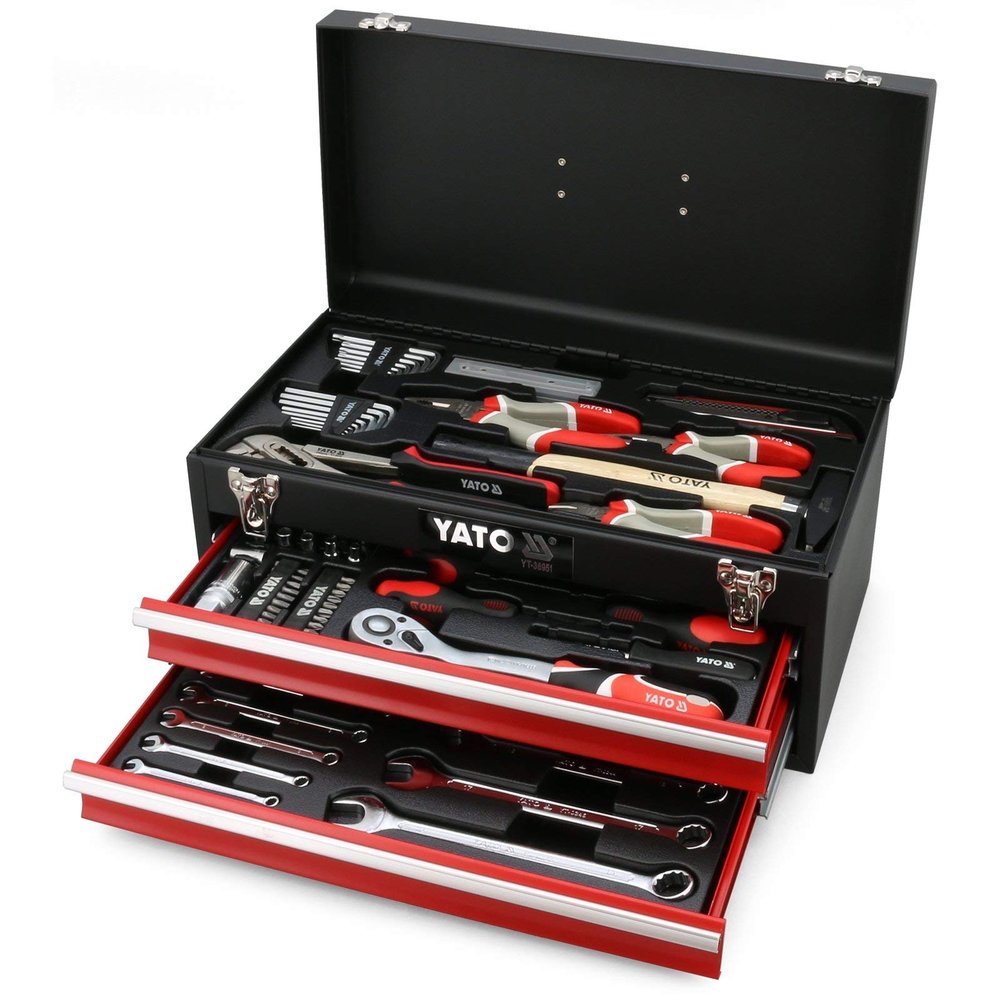 Yato YT-38951 Toolbox with 80 Tools