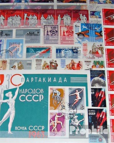 Prophila Collection Soviet Union: 400 Different Commemorative Stamps in Complete Issues
