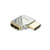 LINDY 41507 CROMO HDMI Adapter/Coupler, 90° Right-Angle, Black view 1