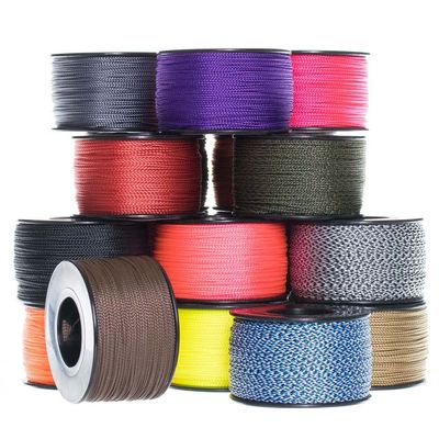 Atwood Mobile Products Nano Cord, 0.75 mm, 91.4 m, Small Spool, Lightweight Braided Cord (Red)