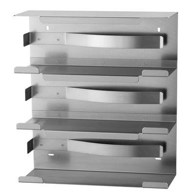 All Care 8497 MediQo-line Stainless Steel TRIO Glove Dispenser