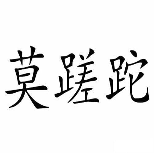Wandtattooladen Wall Decal - Carpe Diem (Chinese), 140 x 41 cm, Walnut Brown