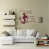 Wandtattooladen Wall Decal – Zodiac Sign Aquarius, 80 x 52 cm, Yellow view 2